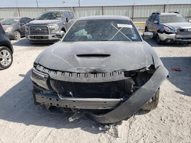 2C3CDXGJ3KH563975 - 2019 DODGE CHARGER SCAT PACK GRAY photo 5