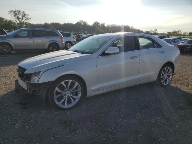 1G6AJ5SX2D0156302 - 2013 CADILLAC ATS PERFORMANCE WHITE photo 1