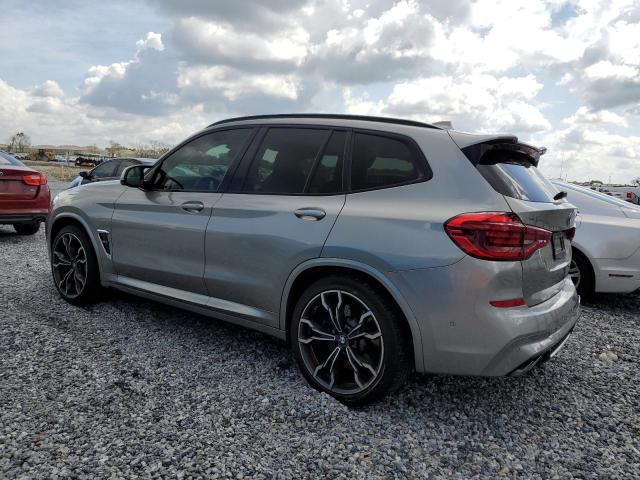 5YMTS0C06M9E92497 - 2021 BMW X3 M COMPETITION SILVER photo 2