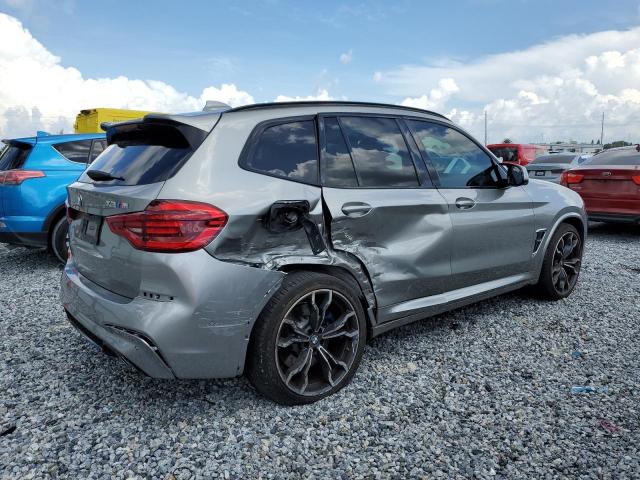 5YMTS0C06M9E92497 - 2021 BMW X3 M COMPETITION SILVER photo 3