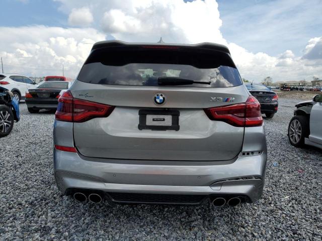 5YMTS0C06M9E92497 - 2021 BMW X3 M COMPETITION SILVER photo 6