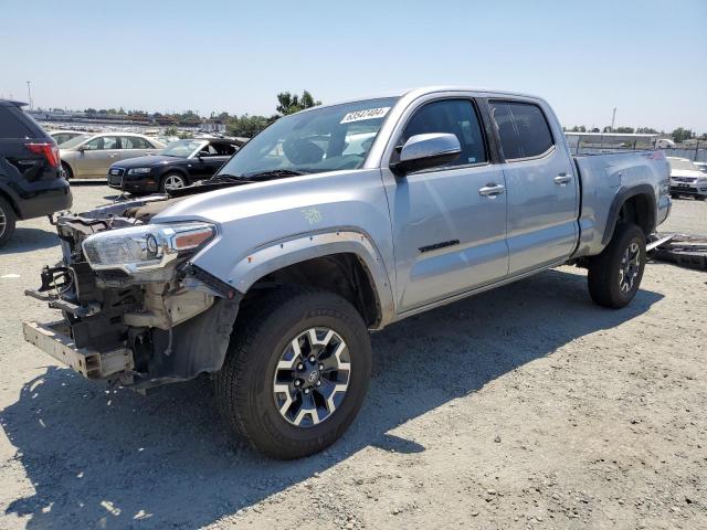 3TMDZ5BNXKM072949 - 2019 TOYOTA TACOMA DOUBLE CAB SILVER photo 1