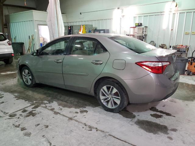 2T1BPRHE9EC089041 - 2014 TOYOTA COROLLA ECO GRAY photo 2