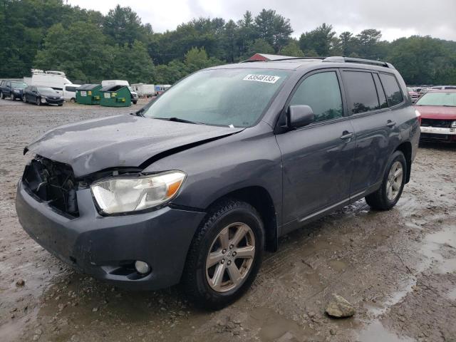 5TDJK3EH9AS027565 - 2010 TOYOTA HIGHLANDER SE GRAY photo 1