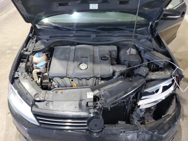 3VWLZ7AJ7BM076346 - 2011 VOLKSWAGEN JETTA SEL Սև լուսանկար 11