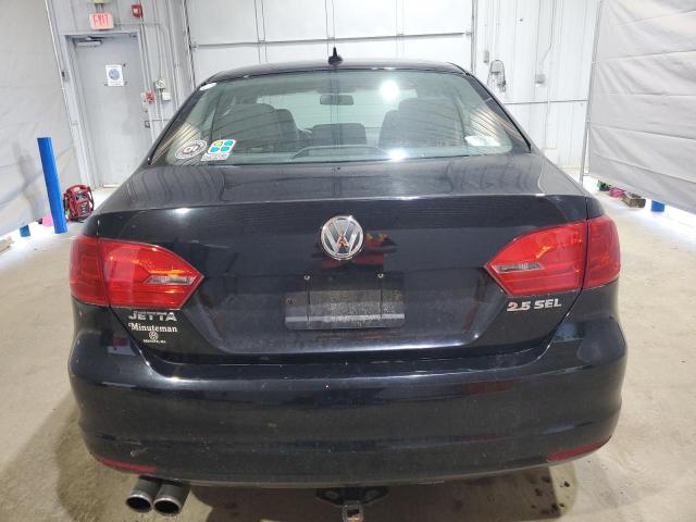 3VWLZ7AJ7BM076346 - 2011 VOLKSWAGEN JETTA SEL Սև լուսանկար 6