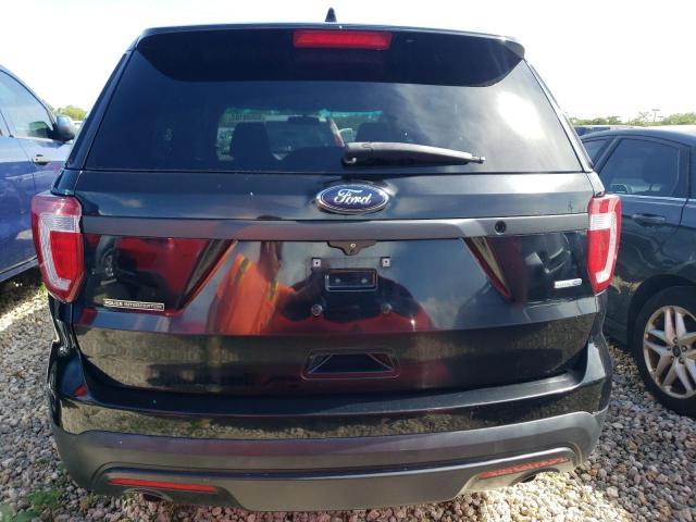 1FM5K8AR1GGA01943 - 2016 FORD EXPLORER POLICE INTERCEPTOR BLACK photo 6