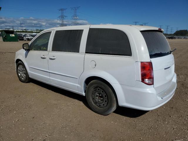 2C4RDGBG7HR860218 - 2017 DODGE GRAND CARA SE WHITE photo 2