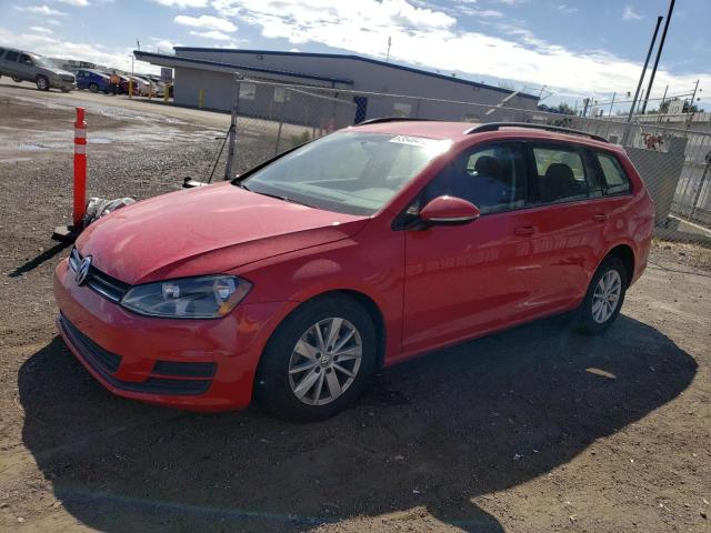 3VWC17AU4GM507315 - 2016 VOLKSWAGEN GOLF SPORT S RED photo 1