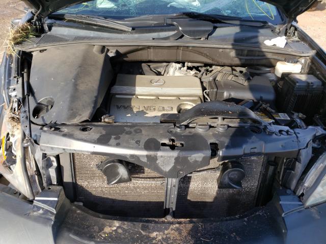 2T2HA31U25C044237 - 2005 LEXUS RX 330 GRAY photo 7