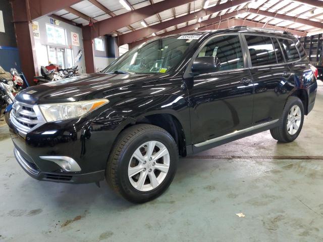 5TDBK3EH0DS222737 - 2013 TOYOTA HIGHLANDER BASE BLACK photo 1