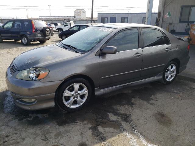 2T1BY32E05C501253 - 2005 TOYOTA COROLLA XRS GRAY photo 1