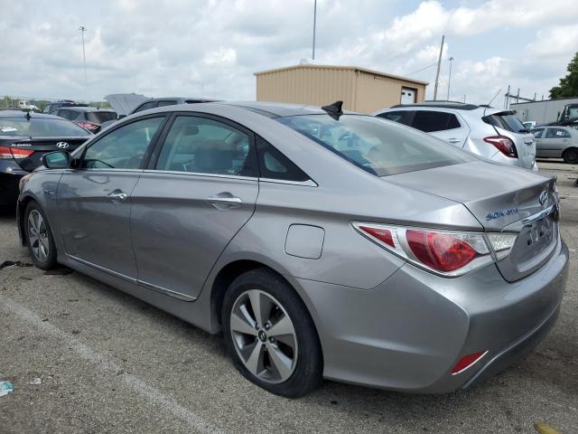 KMHEC4A48BA008314 - 2011 HYUNDAI SONATA HYBRID SILVER photo 2