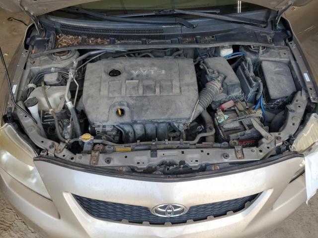1NXBU4EE6AZ211721 - 2010 TOYOTA COROLLA BASE თაფლისფერი ფოტო 11