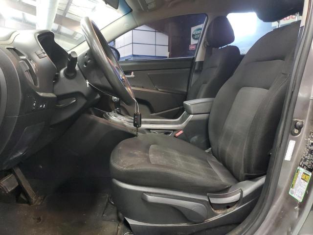 KNDPB3A27D7391560 - 2013 KIA SPORTAGE BASE GRAY photo 7