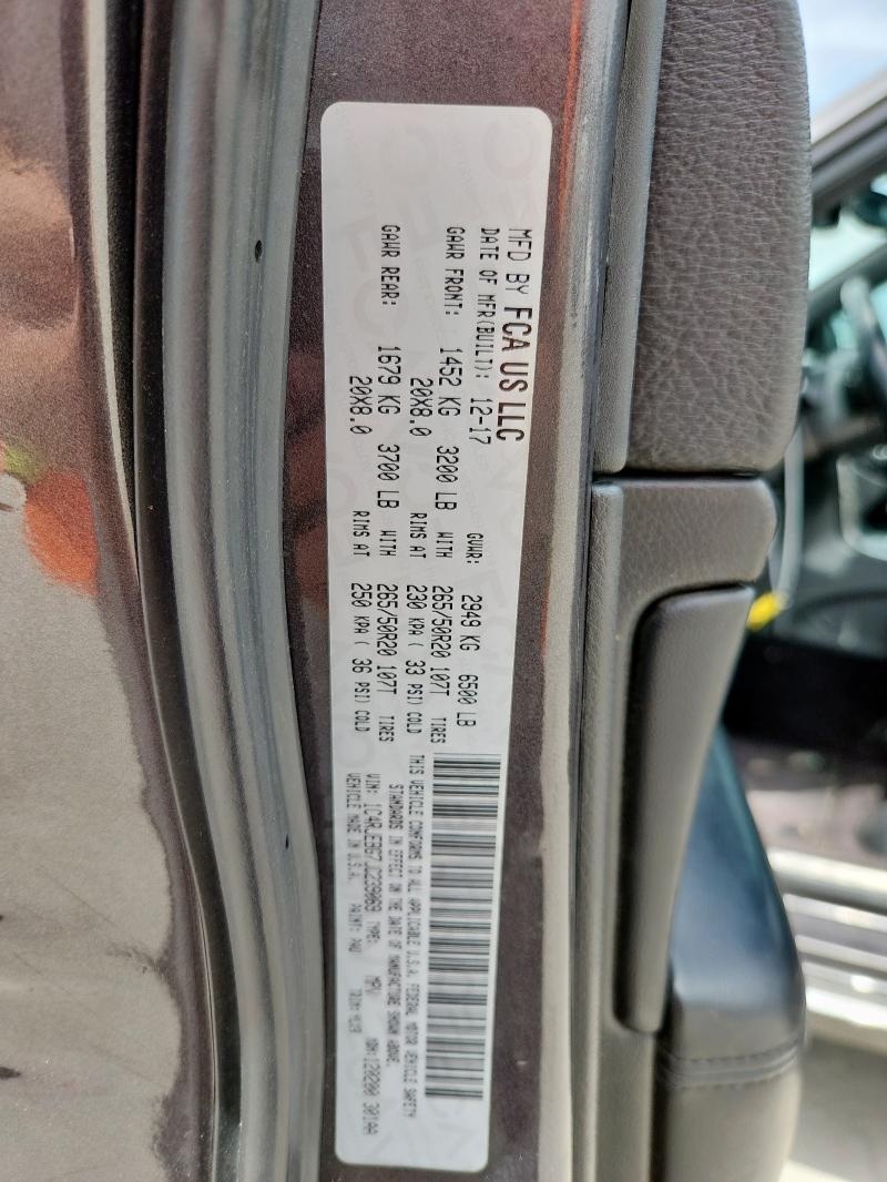 1C4RJEBG7JC239069 - 2018 JEEP GRAND CHEROKEE LIMITED Boz foto 13