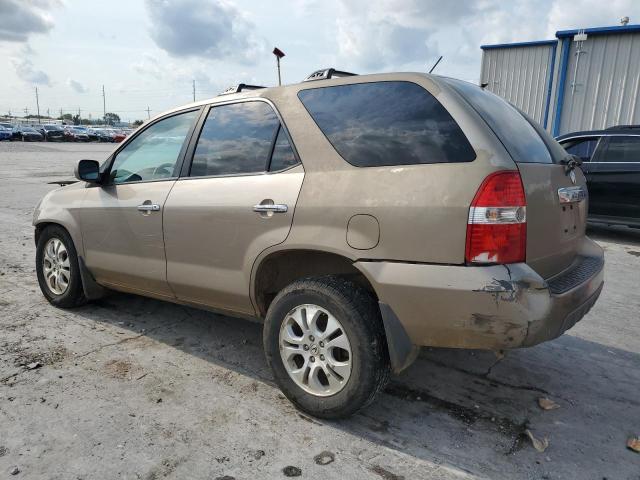 2HNYD189X3H547397 - 2003 ACURA MDX TOURING TAN photo 2