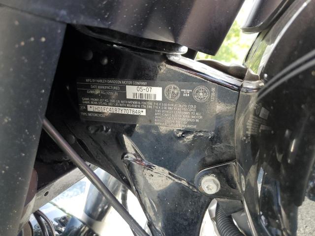 1HD1FC4187Y707848 - 2007 HARLEY-DAVIDSON FLHTCUI 黑色 照片 10