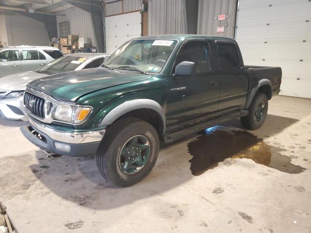 5TEGN92N11Z779942 - 2001 TOYOTA TACOMA DOUBLE CAB PRERUNNER GREEN photo 1