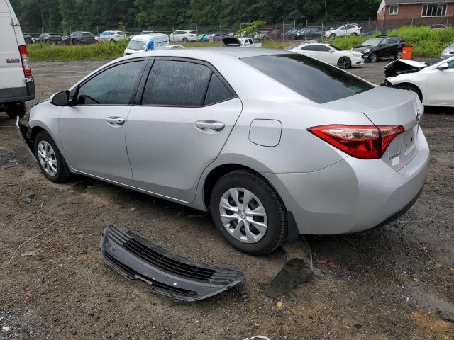 2T1BURHE8KC156779 - 2019 TOYOTA COROLLA L ვერცხლისფერი ფოტო 2