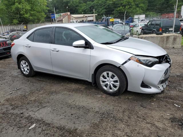 2T1BURHE8KC156779 - 2019 TOYOTA COROLLA L ვერცხლისფერი ფოტო 4