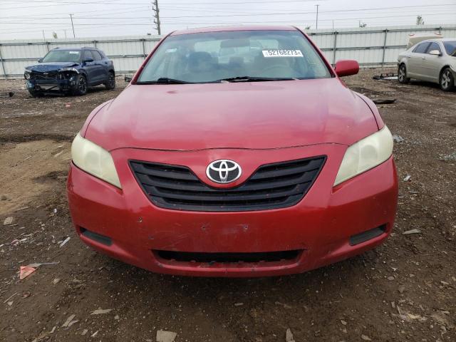 4T1BE46K49U314018 - 2009 TOYOTA CAMRY BASE RED photo 5