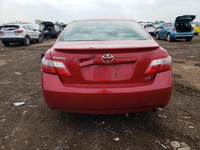 4T1BE46K49U314018 - 2009 TOYOTA CAMRY BASE RED photo 6