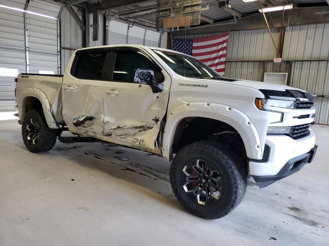 3GCUYEED6KG100542 - 2019 CHEVROLET SILVERADO K1500 RST WHITE photo 4