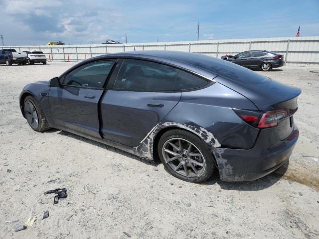 5YJ3E1EB2NF248810 - 2022 TESLA MODEL 3 GRAY photo 2