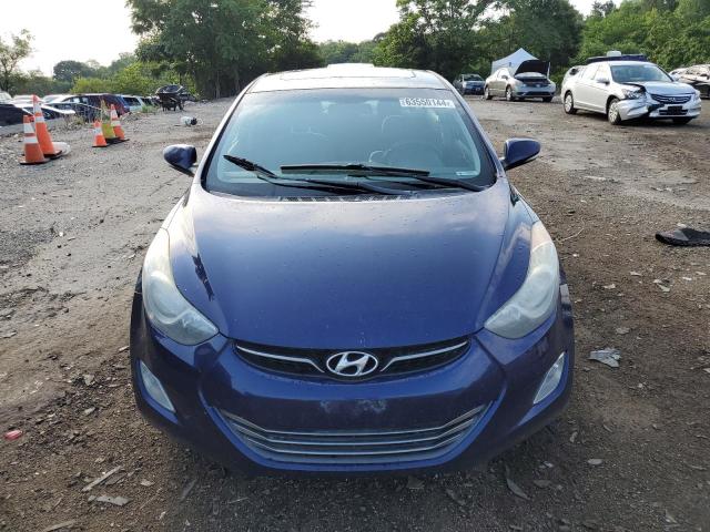 5NPDH4AE1DH219733 - 2013 HYUNDAI ELANTRA GLS BLUE photo 5