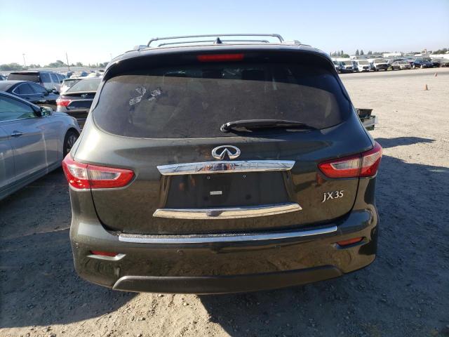 5N1AL0MM3DC305260 - 2013 INFINITI JX35 GREEN photo 6