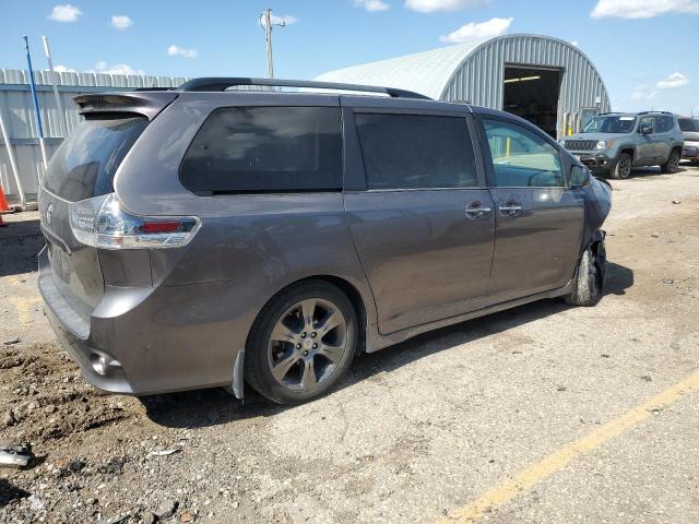 5TDXK3DC1FS563692 - 2015 TOYOTA SIENNA SPORT GRAY photo 3