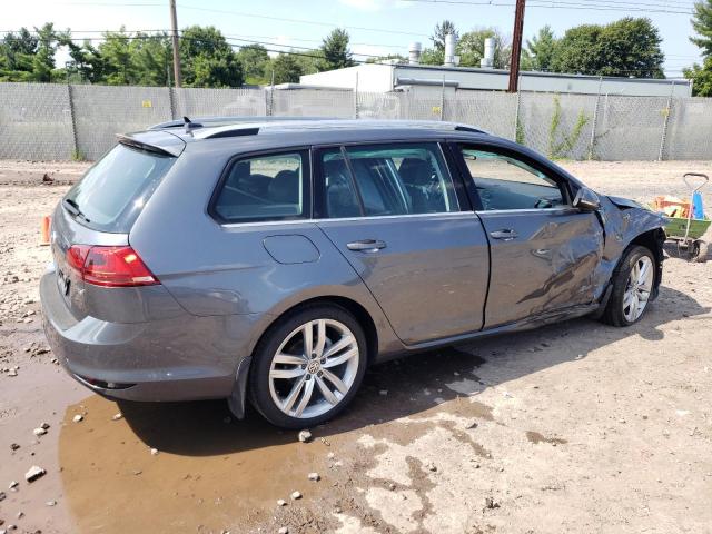 3VWCA7AU0FM506113 - 2015 VOLKSWAGEN GOLF SPORT TDI S GRAY photo 3