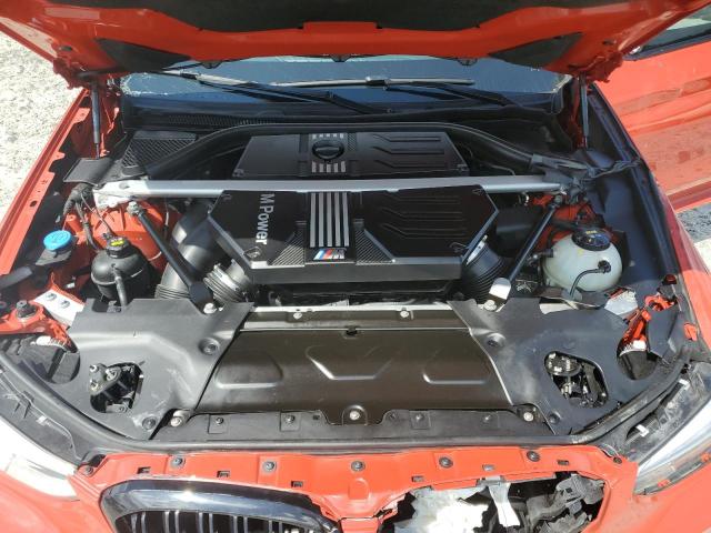 5YMTS0C07M9G81496 - 2021 BMW X3 M COMPETITION ORANGE photo 12
