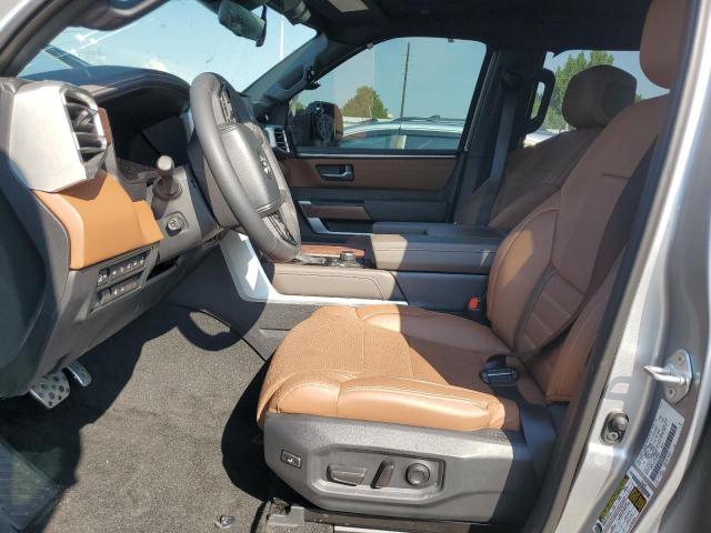 5TFMC5DB9RX045833 - 2024 TOYOTA TUNDRA CREWMAX PLATINUM 银色 照片 7