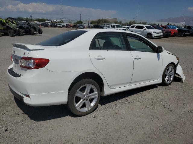 5YFBU4EE9DP099552 - 2013 TOYOTA COROLLA BASE WHITE photo 3