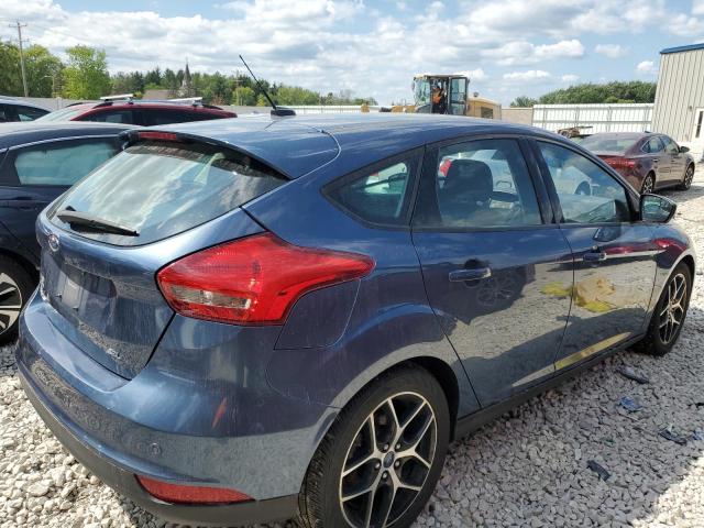 1FADP3M25JL270373 - 2018 FORD FOCUS SEL BLUE photo 3