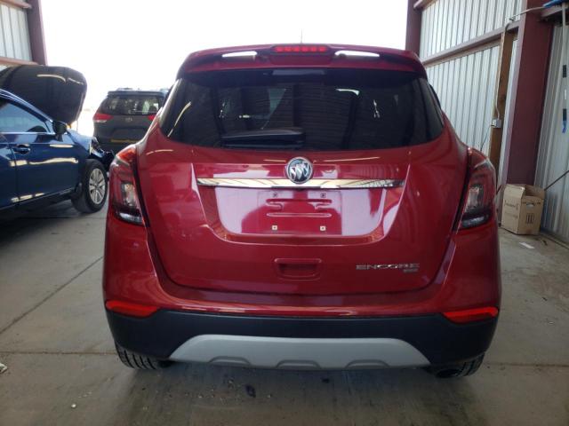 KL4CJ2SBXKB708679 - 2019 BUICK ENCORE SPORT TOURING MAROON photo 6