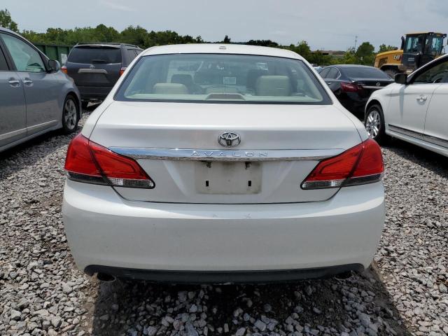 4T1BK3DB2BU422813 - 2011 TOYOTA AVALON BASE WHITE photo 6