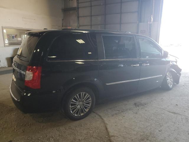 2C4RC1CG9ER304342 - 2014 CHRYSLER TOWN & COU TOURING L BLACK photo 3