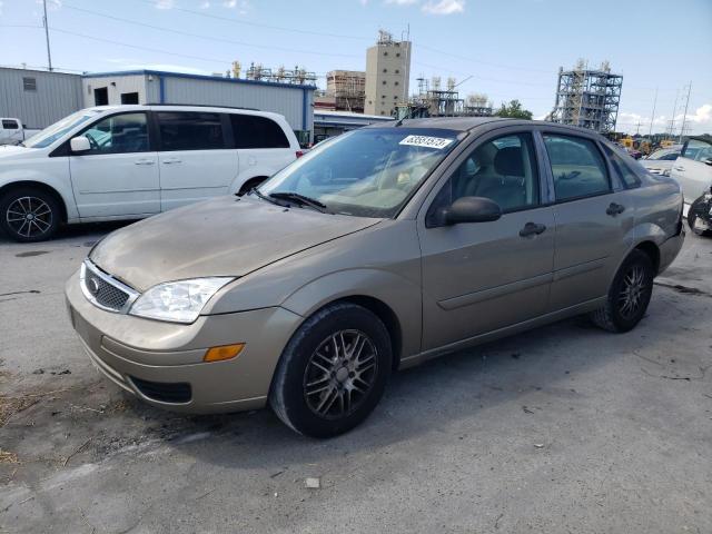 1FAFP34N85W114786 - 2005 FORD FOCUS ZX4 GOLD photo 1