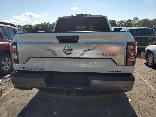 1N6AA1ED5NN101626 - 2022 NISSAN TITAN SV WHITE photo 6