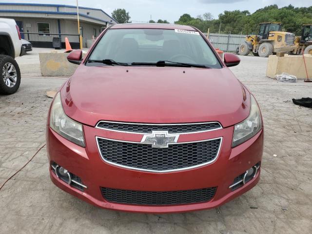 1G1PG5SB3D7161888 - 2013 CHEVROLET CRUZE LTZ RED photo 5