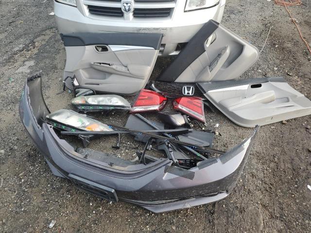 2HGFB2F96FH509571 - 2015 HONDA CIVIC EXL ვერცხლისფერი ფოტო 12