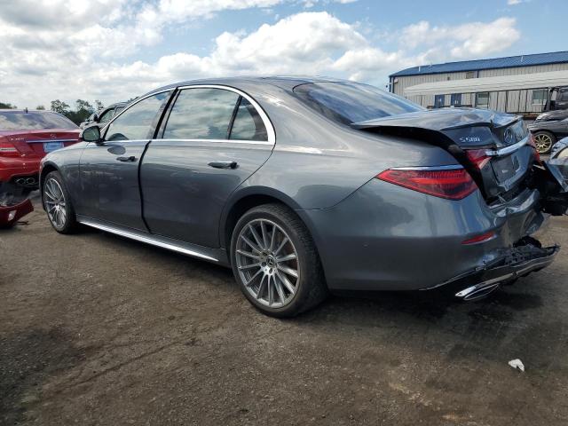 W1K6G7GB1MA037649 - 2021 MERCEDES-BENZ S 580 4MATIC GRAY photo 2