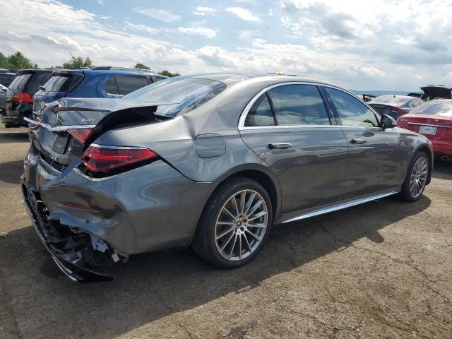 W1K6G7GB1MA037649 - 2021 MERCEDES-BENZ S 580 4MATIC GRAY photo 3