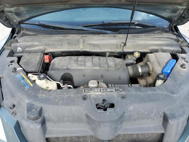 5GALRCED2AJ142962 - 2010 BUICK ENCLAVE CXL GREEN photo 12