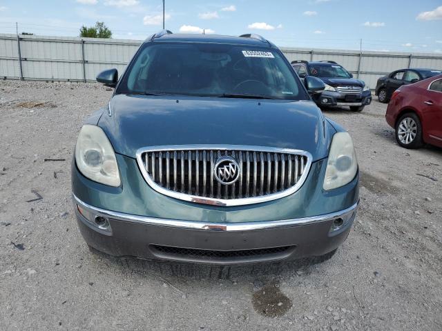 5GALRCED2AJ142962 - 2010 BUICK ENCLAVE CXL GREEN photo 5