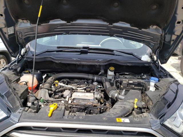 MAJ3P1TE2JC206769 - 2018 FORD ECOSPORT SE Gris foto 11