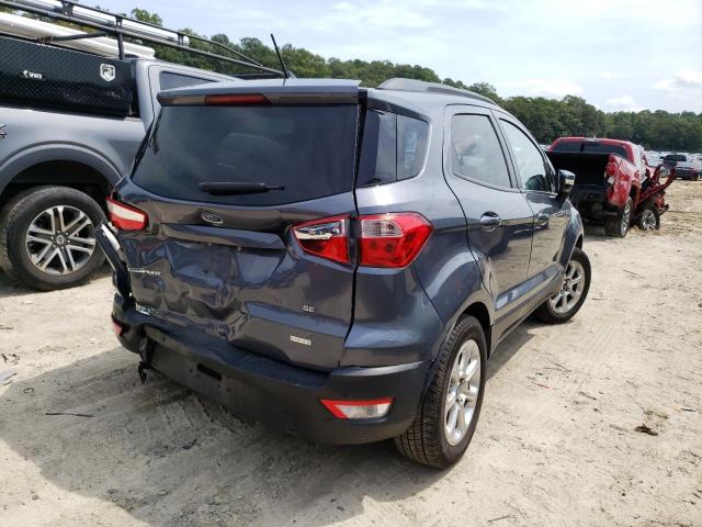 MAJ3P1TE2JC206769 - 2018 FORD ECOSPORT SE Gris foto 3